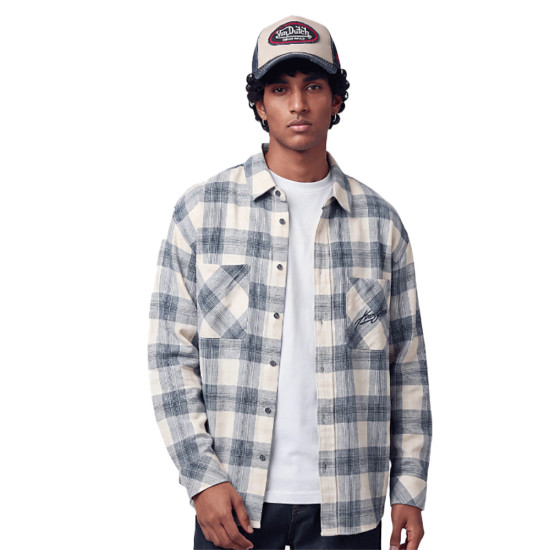 Karl Kani Ανδρικό πουκάμισο Kani Jeans Check Flannel Oversized Shirt